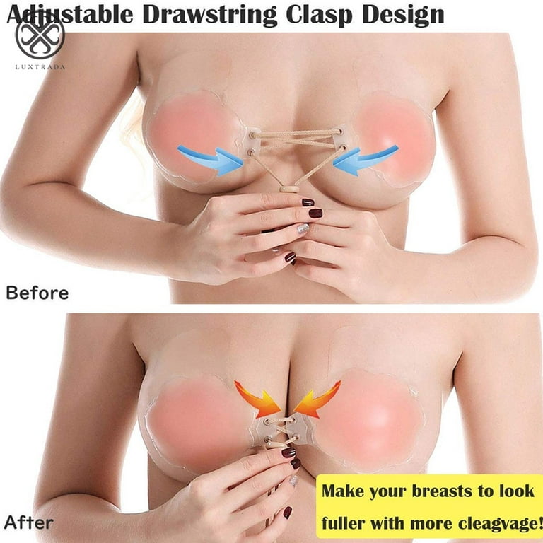 Buy Kany Adhesive Bras, Womens Reusable Invisible Magic Stress