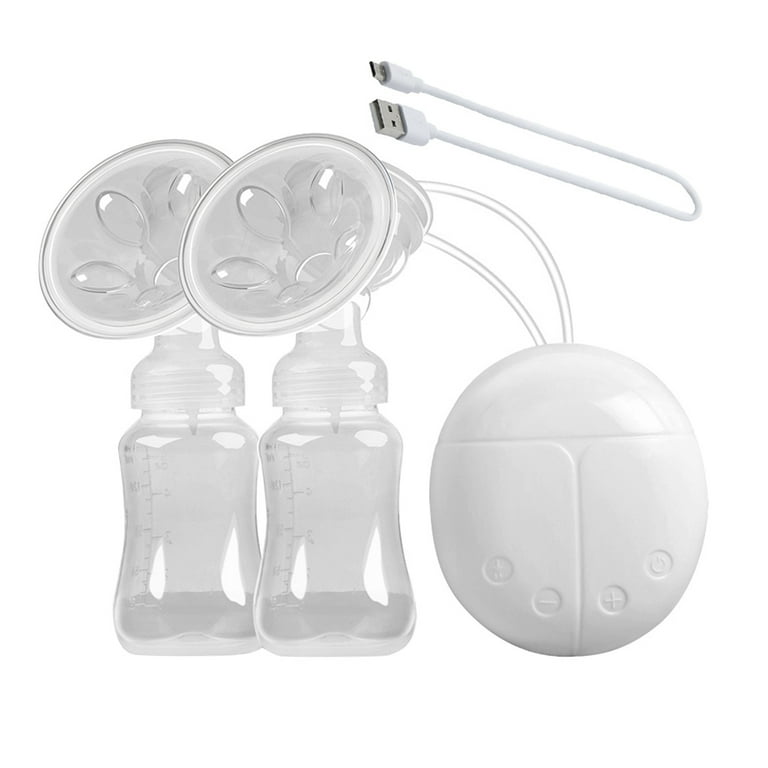 Breast Pump Electric Milk Feeding Extractor Strong Suction Portable Silicone Breastfeeding Pump