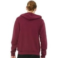 thumbnail image 3 of BELLA + CANVAS Unisex Sponge Fleece Full-Zip Hoodie, 3 of 5