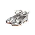 thumbnail image 5 of New Girl Little Angel Ashley-908E Metallic PU Rhinestone Ankle Strap Ballet Flat, 5 of 5