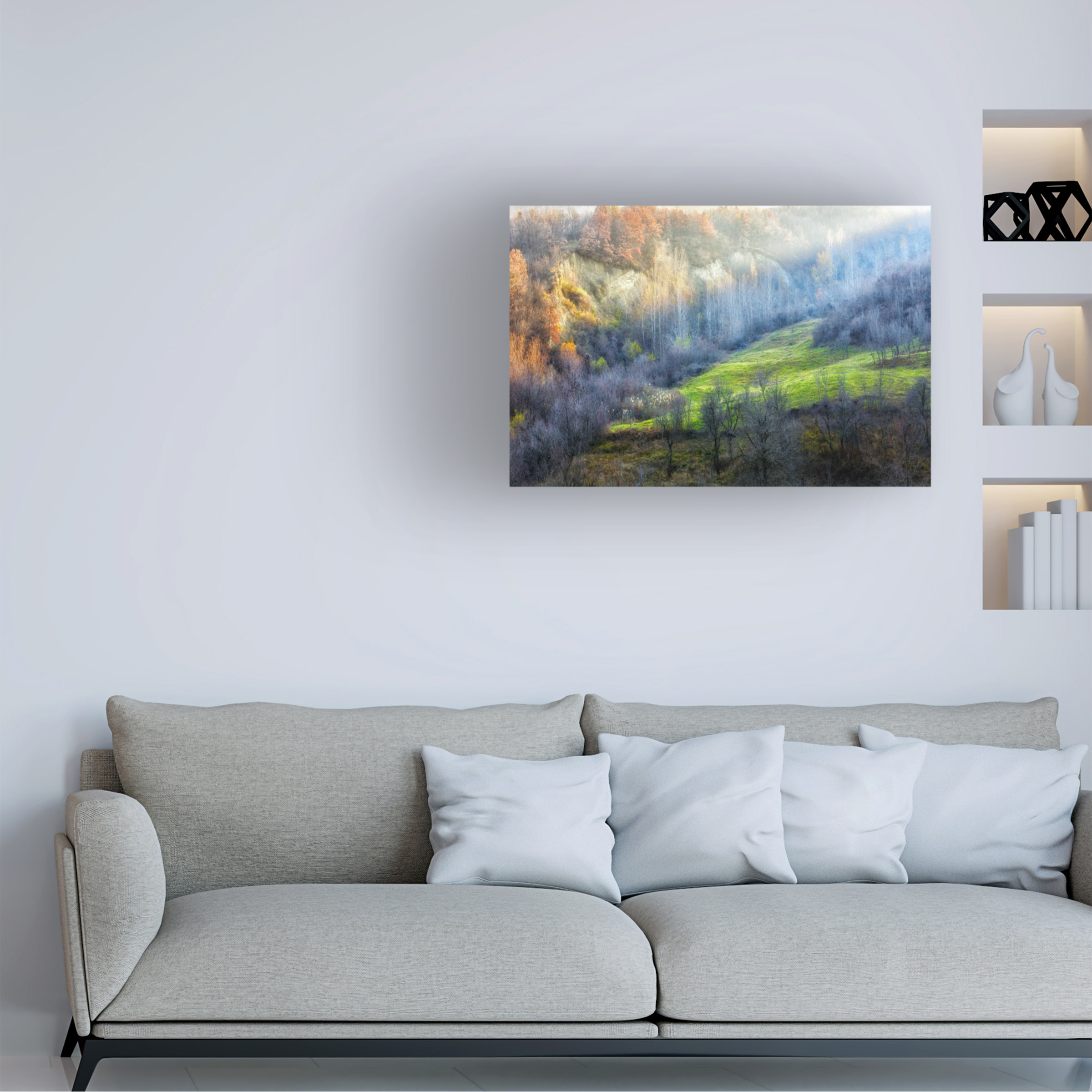 Adrian Popan 'November Colors' Canvas Art
