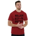 thumbnail image 5 of Major Key Success Motivational Men's Graphic T Shirt Tees Brisco Brands M, 5 of 6