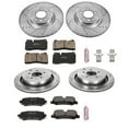 thumbnail image 3 of PowerStop Front and Rear Z23 Evolution Sport Carbon-Fiber Ceramic Brake Pad and Drilled & Slotted Rotor Kit Fits: LAND ROVER Select Models K5443, 3 of 10