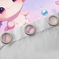 thumbnail image 4 of Erosebridal Cute Axolotl Curtains for Living Room,Multicolor Rainbow Blackout Curtains Set of 2(42x63),Galaxy Starry Clouds Curtains and Drapes(42x63) For Girls,Ultra Soft Bedroom Decorative, 4 of 6