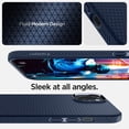 thumbnail image 3 of Phone Case Spigen Liquid Air for iPhone 14 (2022) Navy Blue, 3 of 7