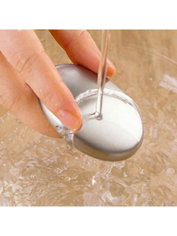 MarinaVida Kitchen Stainless Steel Soap Eliminating Odor Remover Bar