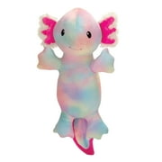Giant Axolotl Plush Toy Enzo 28 inches. Super Soft. Tie Dye.