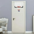 thumbnail image 4 of Gymax Over-The-Door Mini Basketball Hoop Includes Basketball & Hand Pump Indoor Sports, 4 of 10