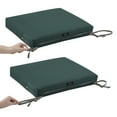thumbnail image 6 of Classic Accessories Ravenna Water-Resistant Patio Chaise Cushion, 80 x 26 x 3 Inch, Mallard Green, 6 of 16