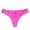 Hot Pink, variant on WTXUE Panties for Women | Thong Women Pantie Lace High Elastic Ice Silk Underpants Underwear | 1 Piece Black L