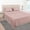 04-dusty Pink, variant on King Size Bed Sheet Set - Luxury Hotel Quality 1800 Bedding Sheets & Pillowcases - 16" Deep Pocket, Soft, Wrinkle Resistant, Breathable, Fade Resistant - 4 Piece Set Terracotta