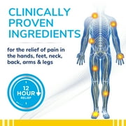 (4 pack) Dr. Scholl's Clinical Strength 12-Hour Hydrogel Pain Relief Patches, 10 Count