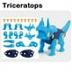 thumbnail image 4 of Xihbxyly Productos Fabricados Únicamente En Ee. Uu. 3 Piezas de Juguet Dinosaurios para Aprender a Construir, Juguet de Ingeniería de Construcción, 4 of 7