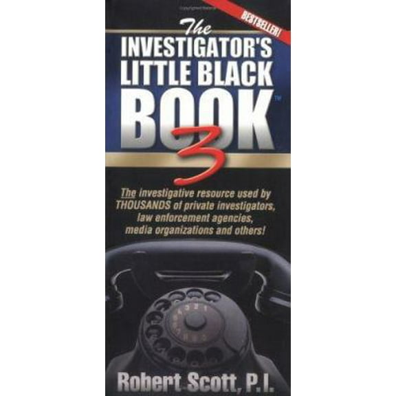 Pre-Owned The Investigator's Little Black Book 3 (Paperback) 0965236943 9780965236942