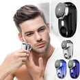 thumbnail image 4 of Meitianfacai Mini Electric Shaver for Men,Portable Waterproof Wet and Dry Electric Razor USB Rechargeable, Suitable for Home Travel Car Great Fathers Day Gift,Light Blue, 4 of 4