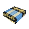 thumbnail image 3 of Horizontal Flannel Blanket Is Light Warm Soft Anti-Pilling Anti-Wrinkle Anti-Allergy And No Hair Loss For Bed And Sofa Camping Travel Cornflowerblue Buffalo Plaid Check Tartan Scotland_4, 3 of 8