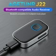 thumbnail image 2 of Winnereco Bluetooth Receiver Adapter 3.5mm Jack for Car Headphone, 2 of 7