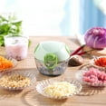 thumbnail image 4 of 170ml Manual Meat Mincer Garlic Chopper Vegetable Onion Cutter Kitchen Tool, 4 of 13
