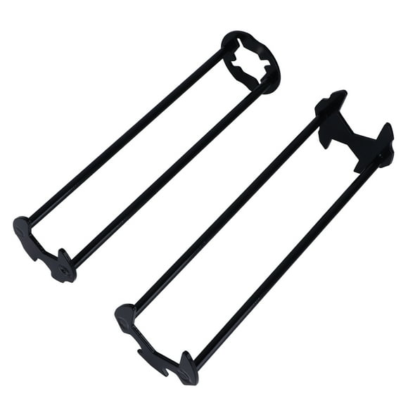 Sink Wrench, 2Pcs High Strength Iron Multifunctional Basin Wrench for All Faucet