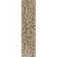 thumbnail image 3 of JONATHAN Y SANTA MONICA 2 x 10 Runner Rug, Nevis Palm Frond - Brown/Beige, SMB119A-210, 3 of 10