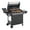 Black 6+1, variant on 2 Burner BBQ Propane Gas Grill with Side Burner 24000 BTU Output Stainless Steel Barbecue Grill with Enameled Grates and Side Tables for Outdoor Cooking, Kitchen and Patio Backyard