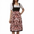 thumbnail image 2 of DuoJiaJ German Oktoberfest Women's Laced Half Apron Bavarian Traditional Cosplay Performance For Party Dress Up, 2 of 5