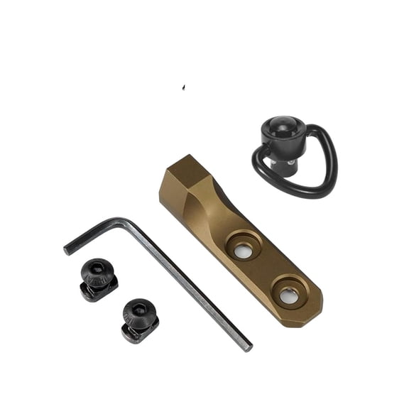 Aluminum Sling Mount Adapter with Quick Detach Swivel  Modular Base with Hex Wrench and Screws