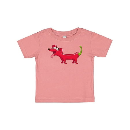 

Inktastic Chili Dog- cute pepper shaped dog Gift Baby Boy or Baby Girl T-Shirt