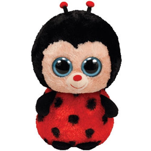 MWMT Ty Beanie Boos ~ BUGSY the Ladybug 9 Inch ~ Medium Buddy Size Plush 