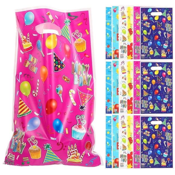 60Pcs Goodie Bags Birthday Bags for Classroom Birthday Goodie Bags Birthday Candy Bags