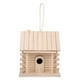 thumbnail image 3 of Pajarera de madera caja de anidación de pájaros de textura suave para pájaros al aire libre jardín bosque Fugacal Otros, 3 of 8
