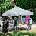 thumbnail image 6 of MASTERCANOPY 10' x 10' Easy Pop-up Canopy Tent Outdoor Instant Shelter, White, 6 of 8