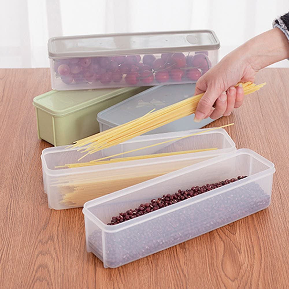 Limei Pasta Container Noodle Food Storage Spaghetti Keeper Box with