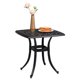 thumbnail image 1 of Mesa de Bistró Zimtown 21 en Aluminio Fundido Negro, 1 of 7