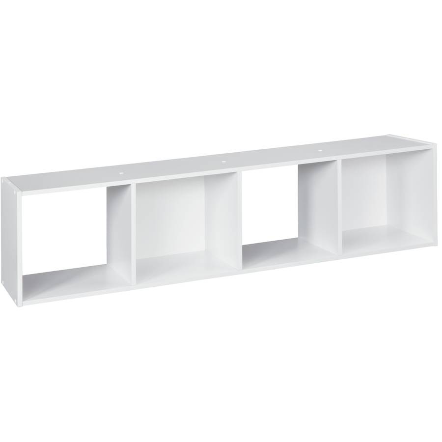 ClosetMaid Home Stackable 4-Cube Cubeicals Organizer Storage, White (3 Pack)