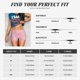 thumbnail image 5 of Fotbe Flamingos and Flowers Shorts Sin Costuras – Shorts Deportivos de Cintura Alta para Mujer, Elásticos para Gimnasio, Yoga, Running o Ciclismo-XX-Large, 5 of 8
