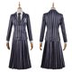 thumbnail image 1 of Traje de heroína de la familia Wednesday Addams, uniforme escolar para niñas, disfraz de cosplay M Ehuebsd libre de BPA, 1 of 3