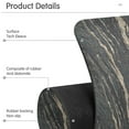 thumbnail image 4 of Faucet Mat for Kitchen Sink 30'' Sink Splash Guard Mat Super Absorbent Fast Drying Drain Pad Elegant Black Marble 2 Pack, 4 of 9