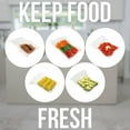 thumbnail image 2 of 2 pack Vacuum Sealer Bags 11" x 50' Rolls, Kitchen Food Meat Saver Storage Bags, Embossed, BPA Free,Commercial Grade for vac storage,Meal Prep or Sous Vide, 2 of 6