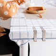 thumbnail image 4 of Pinzas para mantel de acero inoxidable, 12 piezas de pinzas para mantel, pinzas para mantel ajustables para exteriores, pinzas para mantel de jardín para cocina, oficina, restaurante, picnic, boda, fi, 4 of 5