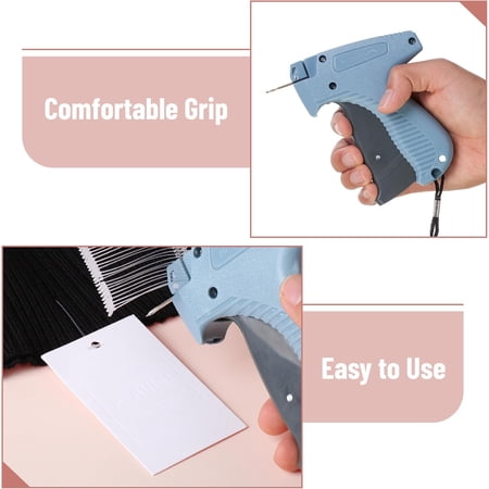 Mr. Pen- Tagging Gun, 5 Needles & 2000 Pcs Barbs Fasteners, Blue, Price Tag Gun, Tagging Gun for Clothing, Tag Attacher Guns