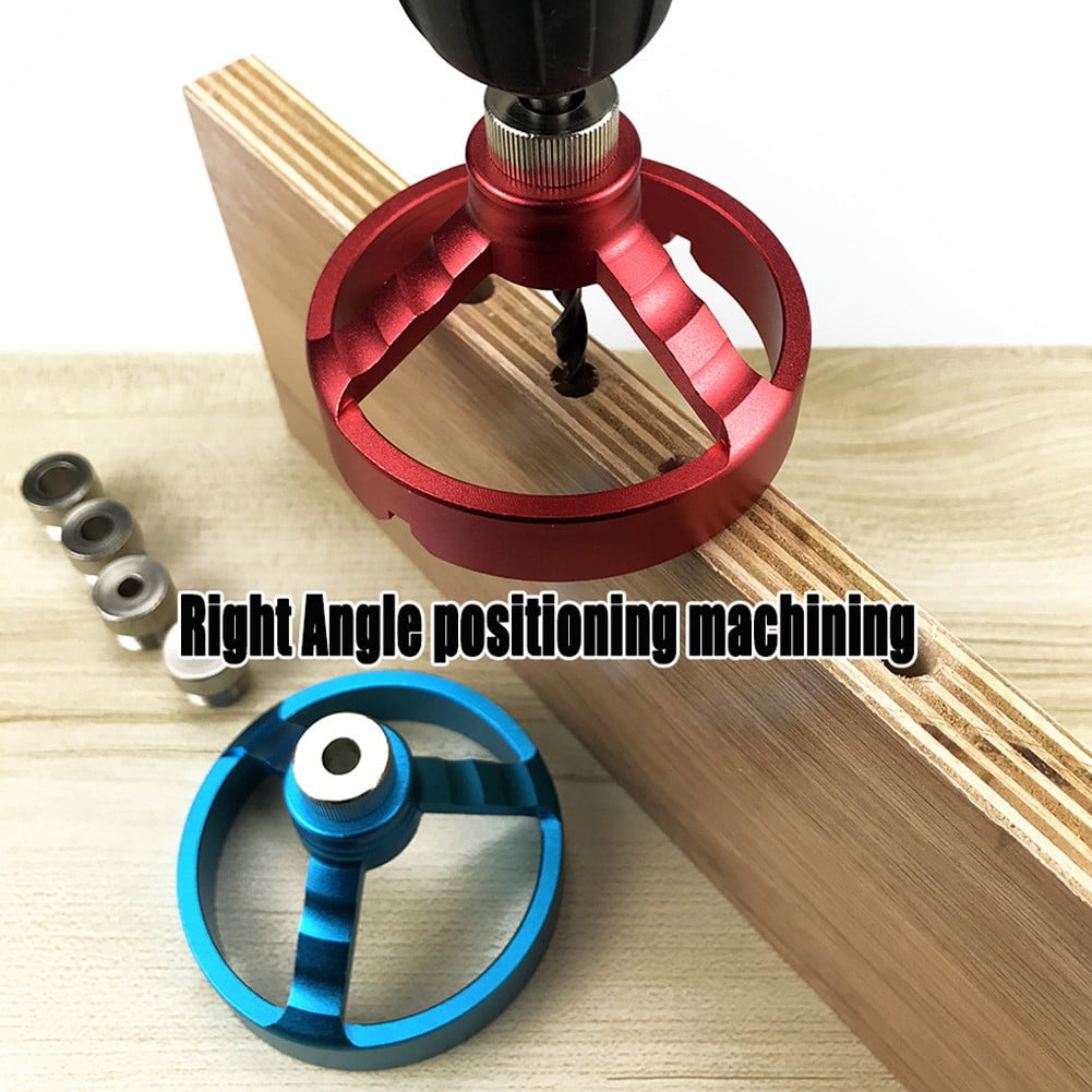 90 Degree Drill Guide 5/6/7/8/9/10mm Drill Bit Hole Puncher Locator Jig Hinged