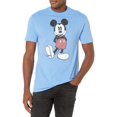 thumbnail image 1 of Camiseta Disney con aspecto desgastado de Mickey Mouse para hombre, 1 of 5