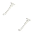 thumbnail image 2 of Soidarity Soporte de pie para patinete eléctrico, soporte lateral para monopatín con tornillos, accesorios de repuesto para 1S Pro, blanco Blanco 2Conjunto, 2 of 6