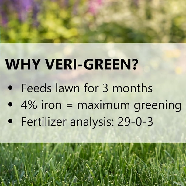 Jonathan Green Veri-Green Lawn Food - Nitrogen Rich Fertilizer - 15 lb,  5,000 sq ft Coverage - Walmart Business Supplies
