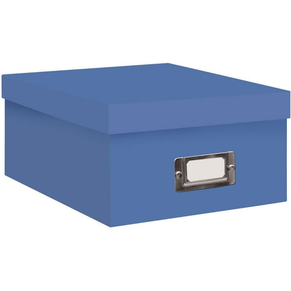 Pioneer Photo Album B-1 Photo/Video Storage Box - Holds 1100 Photos/10 VHS Videos, Sky Blue