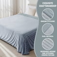 thumbnail image 2 of Catalonia Cooling Blanket for Hot Sleepers, Summer Bed Blanket for Warm Night Sweat, Cool Sofa Throw Blanket for Hot Flashes, Soft Thin Lightweight Blanket for Adults Kids, 2 of 7