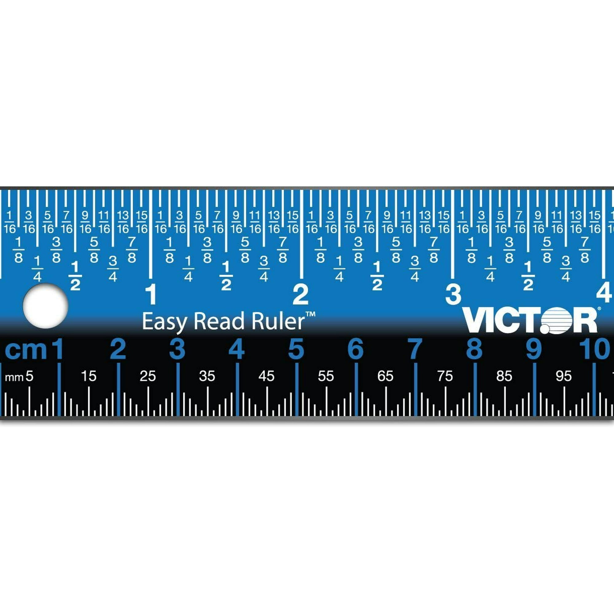 Victor Easy Read Ruler 12 Stainless Steel Blue Ez12sbl Walmart Canada Victor Easy Read Ruler 12 Stainless Steel Blue Ez12sbl Walmart Canada