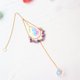 thumbnail image 3 of Geometría Crystal Windchime Decoraciones Bo de cristal Colgante regalo facetado para ventana Casa Boda Coche - púrpura Sunnimix Crystal windchime, 3 of 8