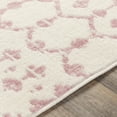 thumbnail image 7 of Livabliss Area Rugs for Living Room, 2x3 Ustad Global Pink Rug, Bedroom Dining Room Home Decor Stain Resistant Carpet (2' x 2'11"), 7 of 7